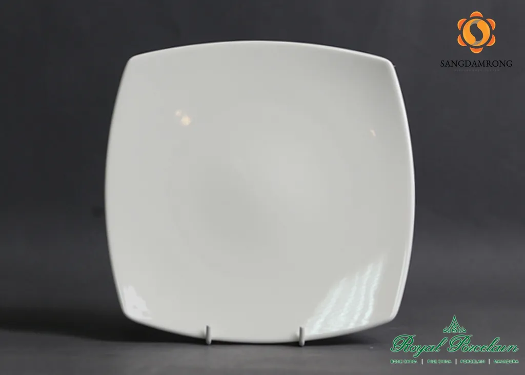 (B) #M9404 จานเหลี่ยม 19*19cm. (1*12*72)