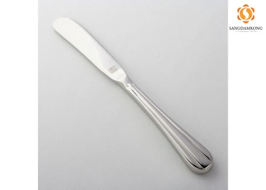 (D) 99-28 มีดเนย ลายอินทนนท์ Hollow (2x21cm.