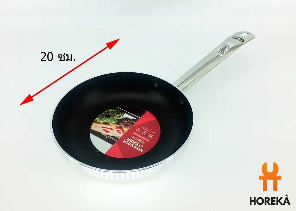 กระทะเทปล่อนด้ามกลมSL 20 ซม. ICH-20