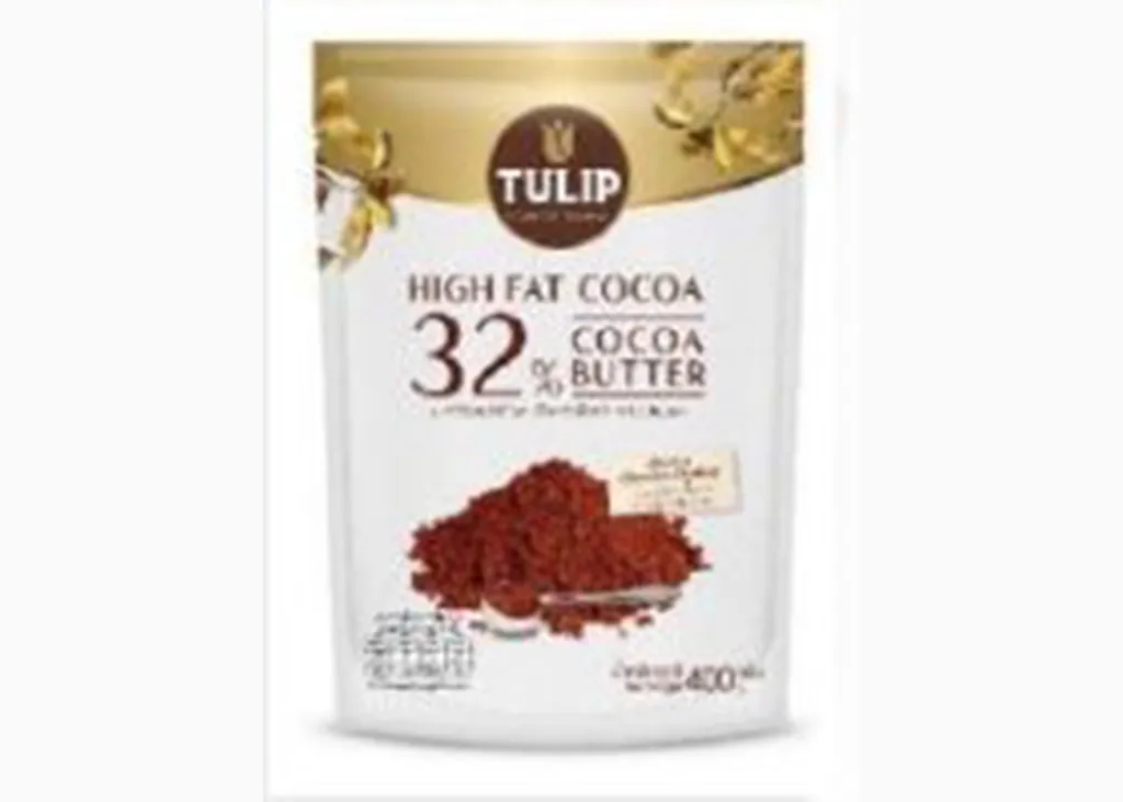 ทิวลิป ผงโกโก้ผสมโกโก้แมส 350 กรัม 1*12