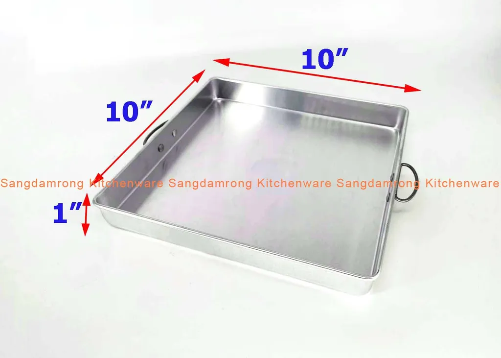 ถาดขนม 10*10" เข้ 24110
