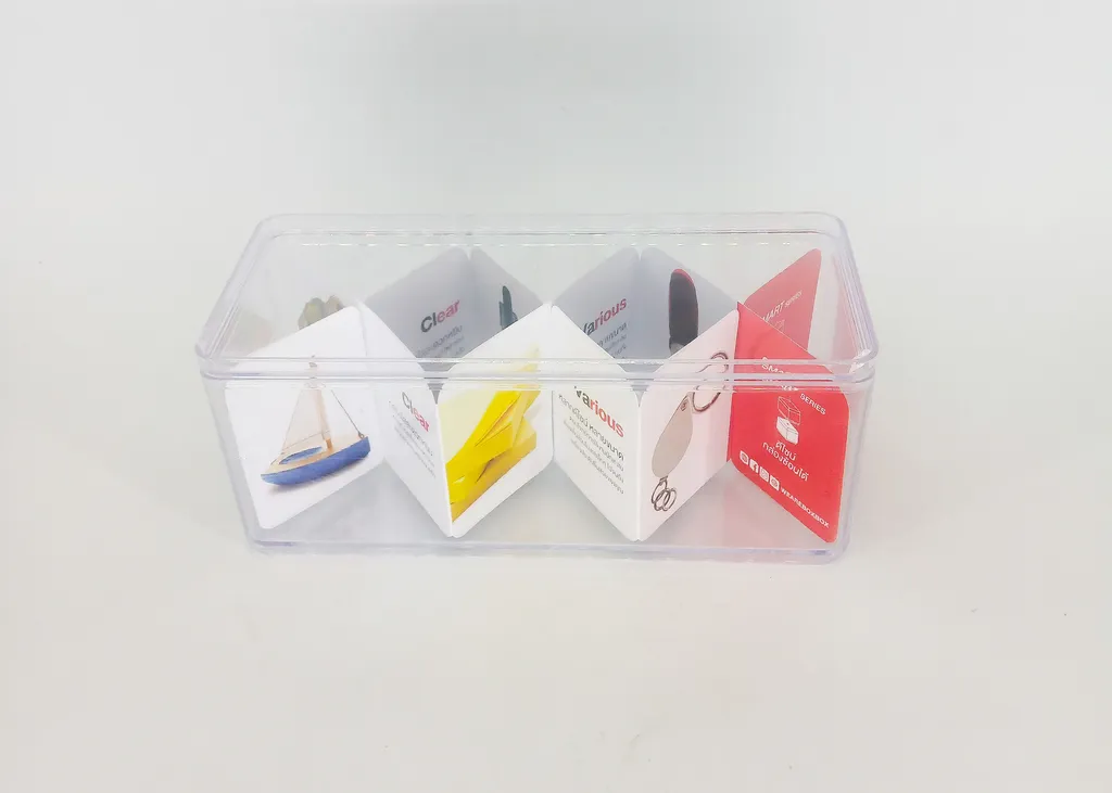 กล่องเหลี่ยมใส BB01031 (9*21*8.8 ซม.)