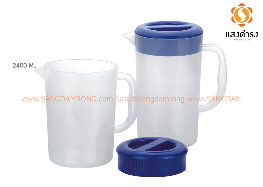 พิชเชอร์ #8529PP 2100ML. (D13.2*H22cm.) เกรด PP (1*24)