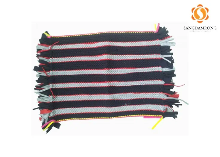 พรมเช็ดเท้าถัก