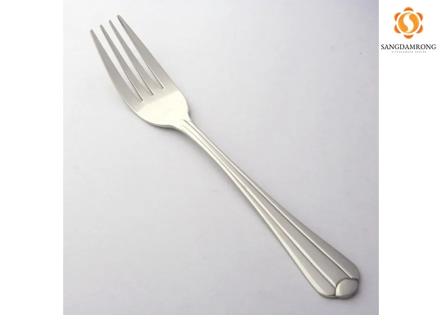 (D) 99-02 ส้อมโต๊ะ ลายอินทนนท์ (3x20.9cm.)