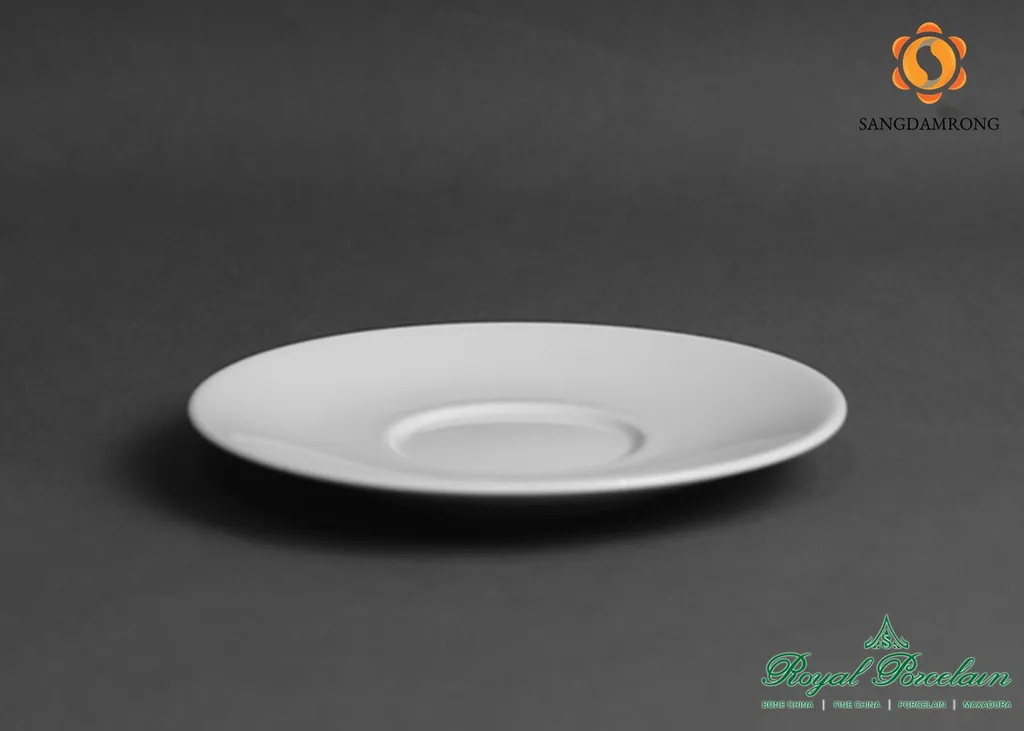 #P0318 w/w จานรองถ้วยชา 14.5cm.(1*72) (1*12*72) (คู่#P0317)