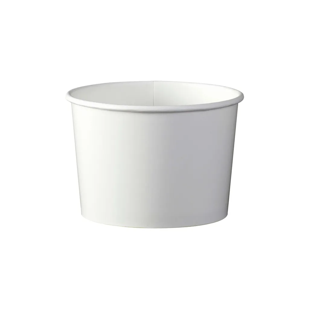 ถ้วยกระดาษ ICE 4 oz. สีขาว ไม่มีหู (1*50*20)