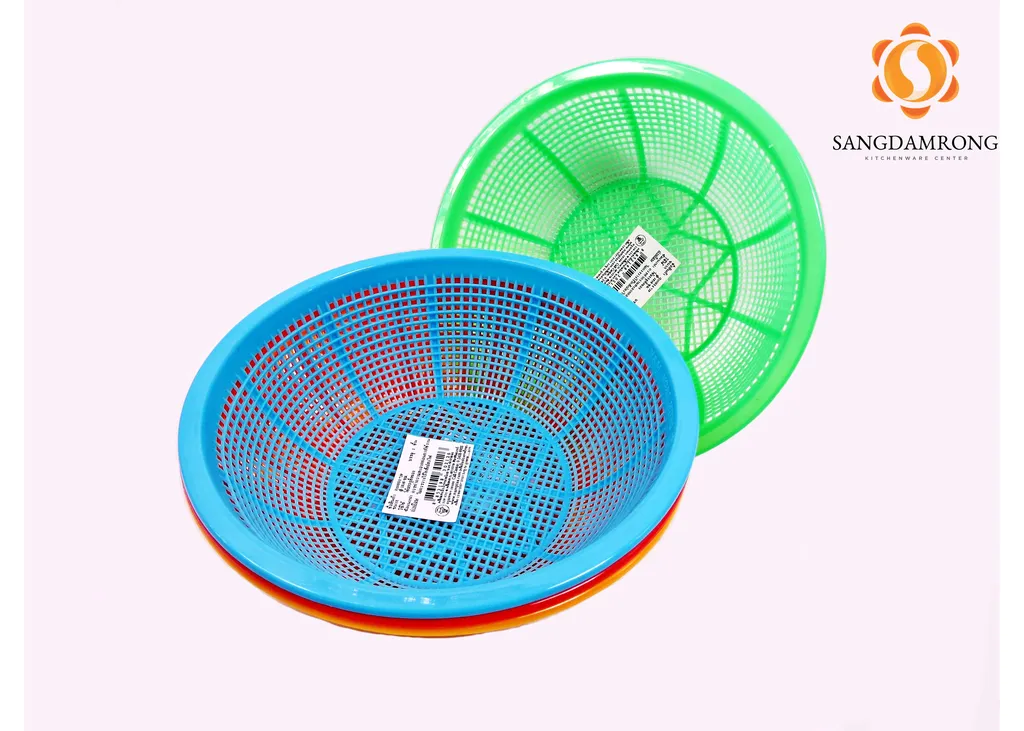 ตะแกรงกลม 348 ขนาด 25.5 x 25.5 x 8 cm