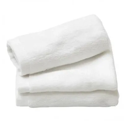 ผ้าขนหนูขนคู่ 15"x30" 3.5 Ibs สีขาว WHI