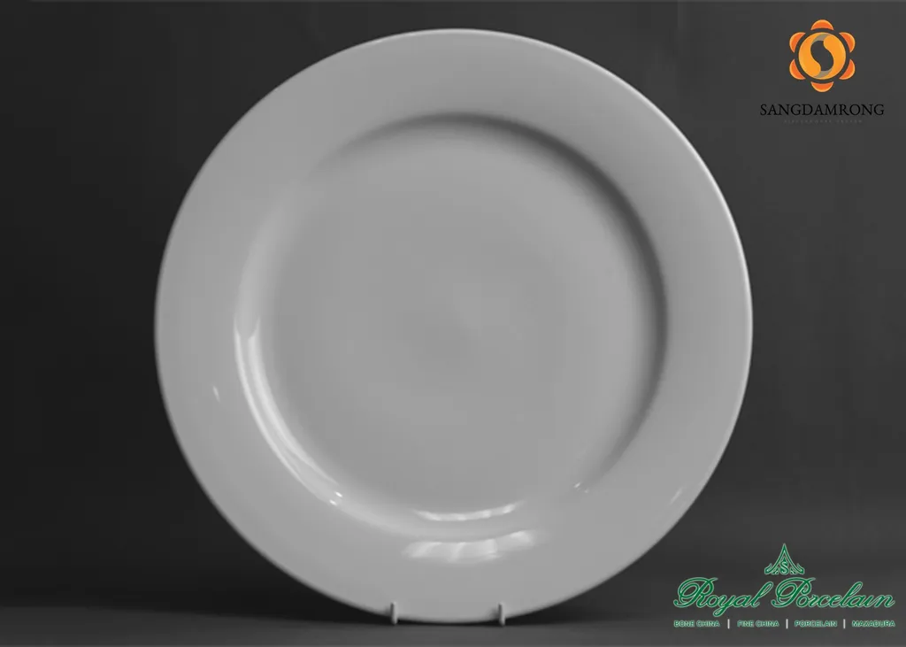 #P0305 w/w จานตื้น 31cm. (1*12)