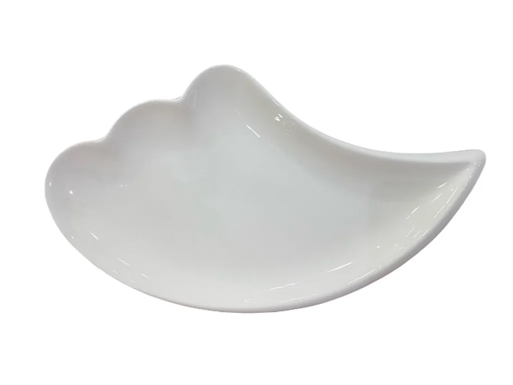 จานปีกนก 11"พอร์ซเลน #DX0394 (1x35)