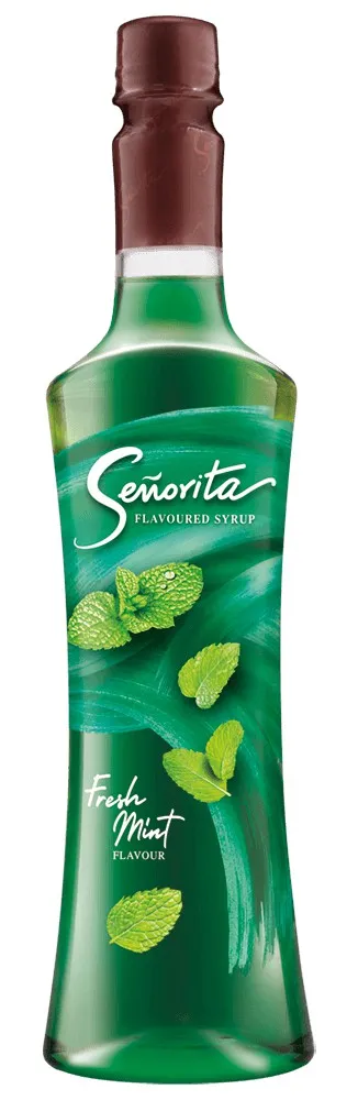 เซนญอริตา Fresh Mint Flavoured Syrup 750 ml. (1*6)