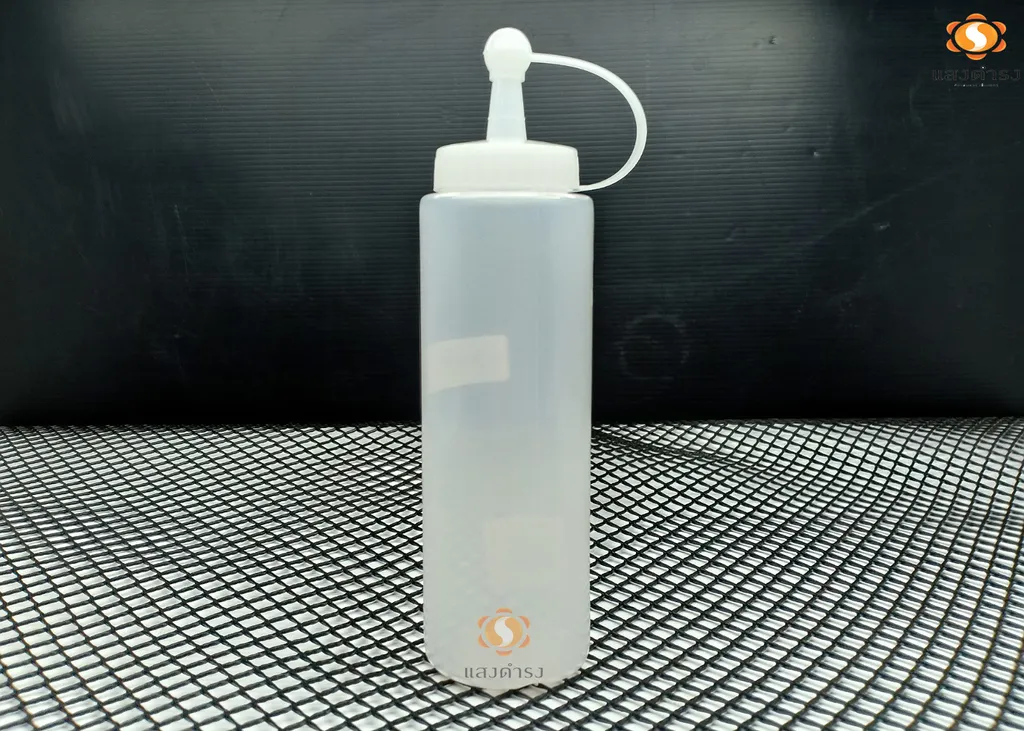 #SDN-08CL ขวดซอสขาว+ฝา 240ml.