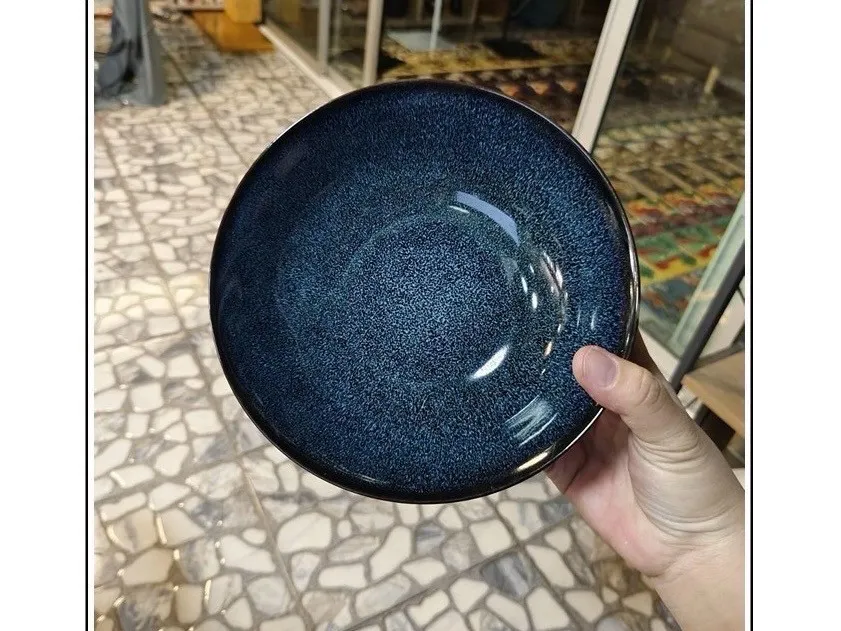 (S) SR9574 ถ้วยน้ำเงิน 8 นิ้ว #S6802