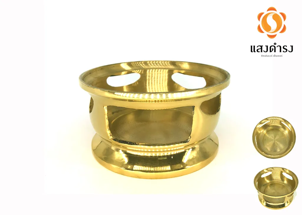 เตากอฮอล์ทองเหลือง 5"