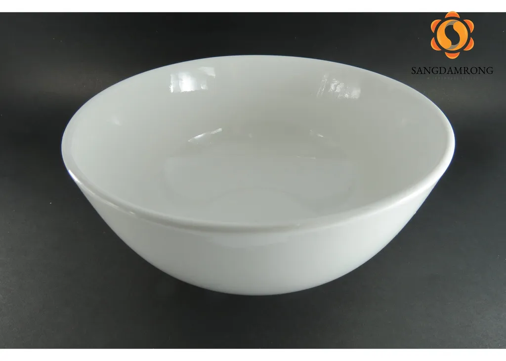 ชามญี่ปุ่น8" พอร์ซเลน 02204080 #CW1408 (1x30)