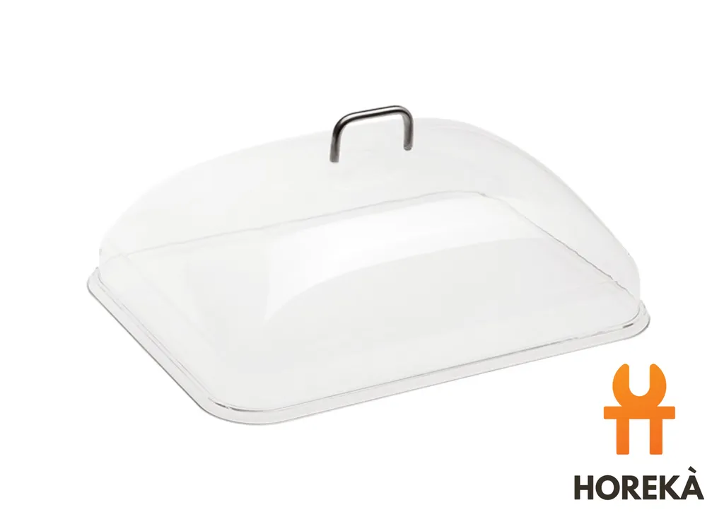 ฝาครอบอาหารใสมีหูจับ SL 16" #8677 (41x31xH16.5ซม) (1*12)