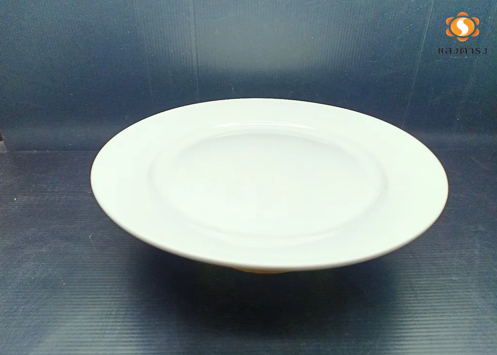 จานกลมขาว 10.5"cp (1x24)