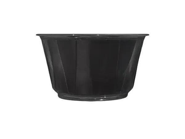 NT-57B ชามพลาสติกพีพี สีดำ 400ml.(1*50*40)