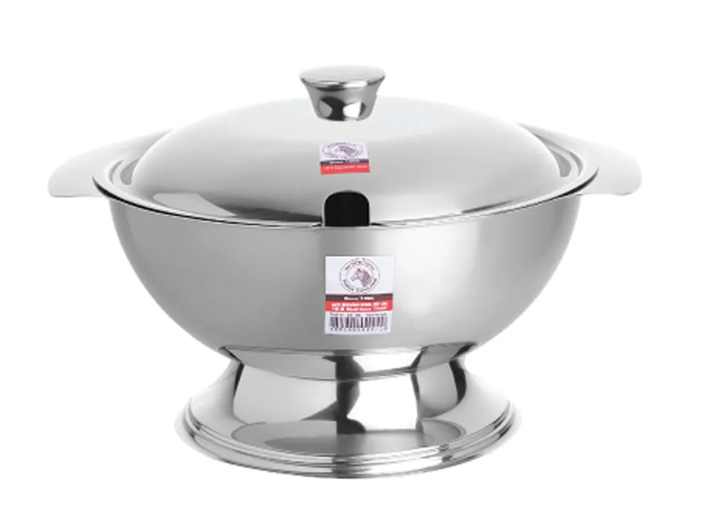 โถข้าว 20 ซม. #1440200 (1*12) (ม้าลาย)