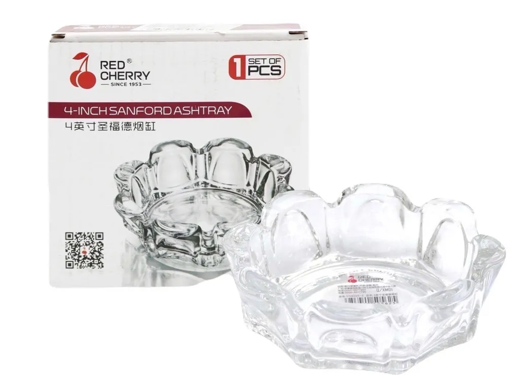 #29394 ที่เขี่ยบุหรี่ ทรงดอกบัว 11cm.