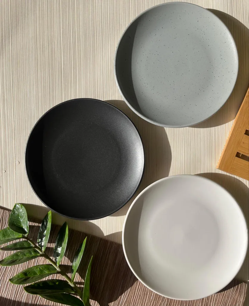 จานแบ่งคันทรีโร๊ด 8" คละสี