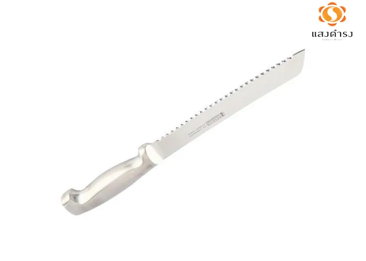 มีดหั่นขนมปังด้ามสเตนเลส 8" อิตัน