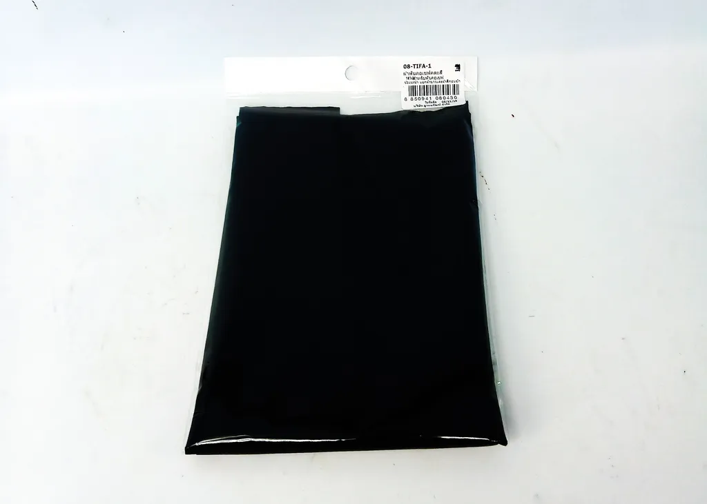 08-TIFA ผ้าพันคอกุ๊ก ดำ/ขาว