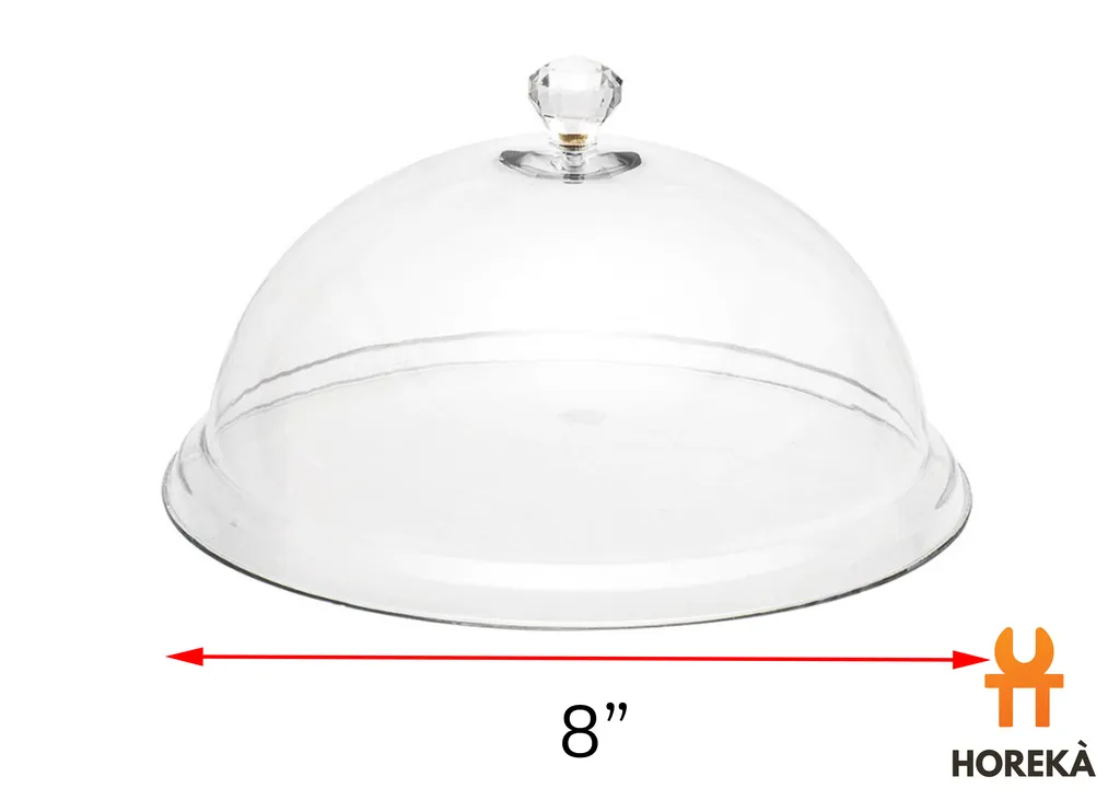ฝาครอบจานทรงสูง 8" #8443 (1*48)
