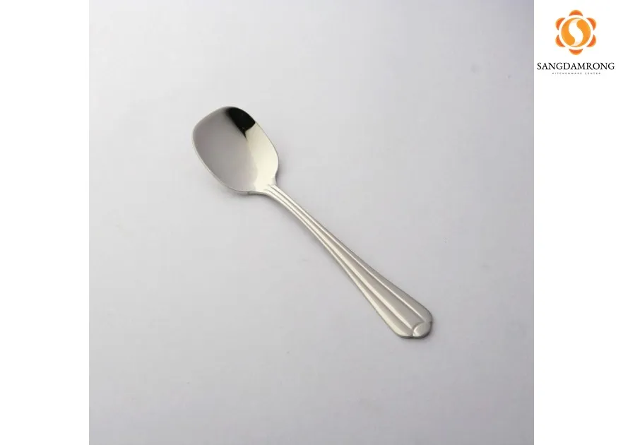 (D) 99-13 ช้อนไอศครีม ลายอินทนนท์ (3x13.2cm.)