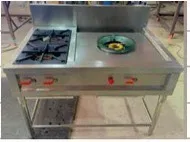 เตาไทย1หัว+เตาฝั่ง 2 หัว(KB-5) 1000*750*(800*200)mm.