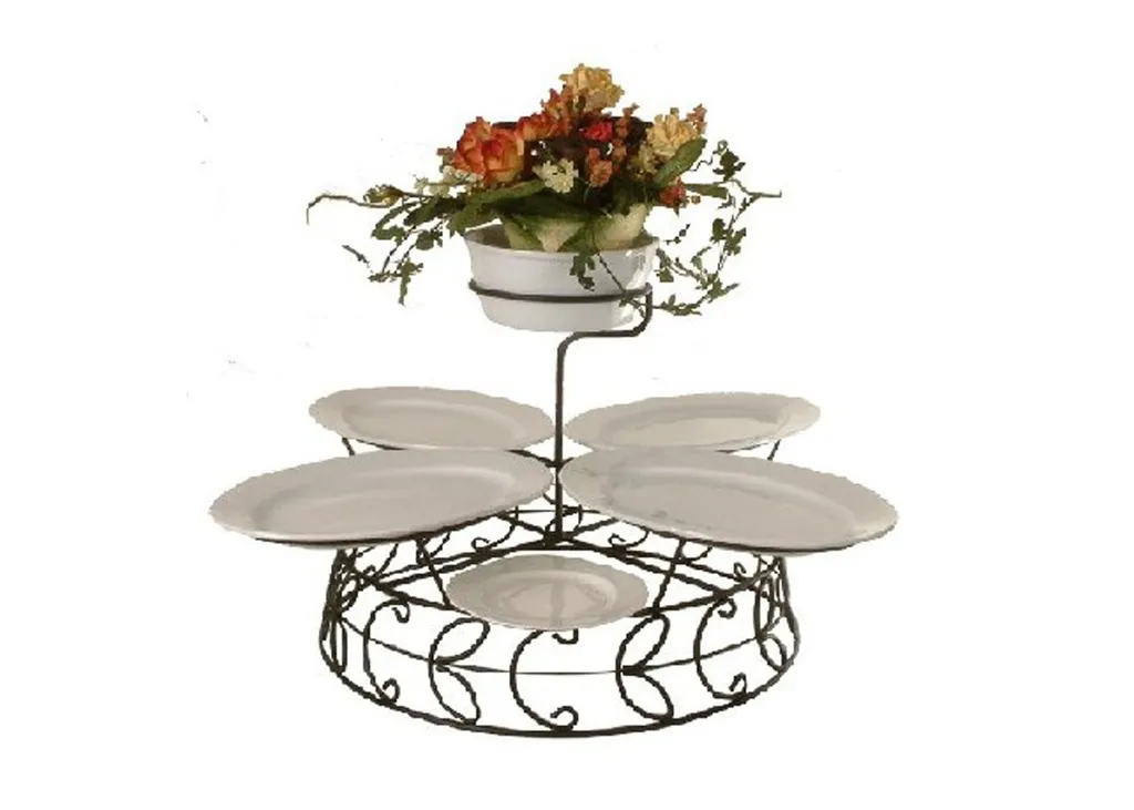 FF005 L Flower ชุดที่วางจานกลมขนาดใหญ่