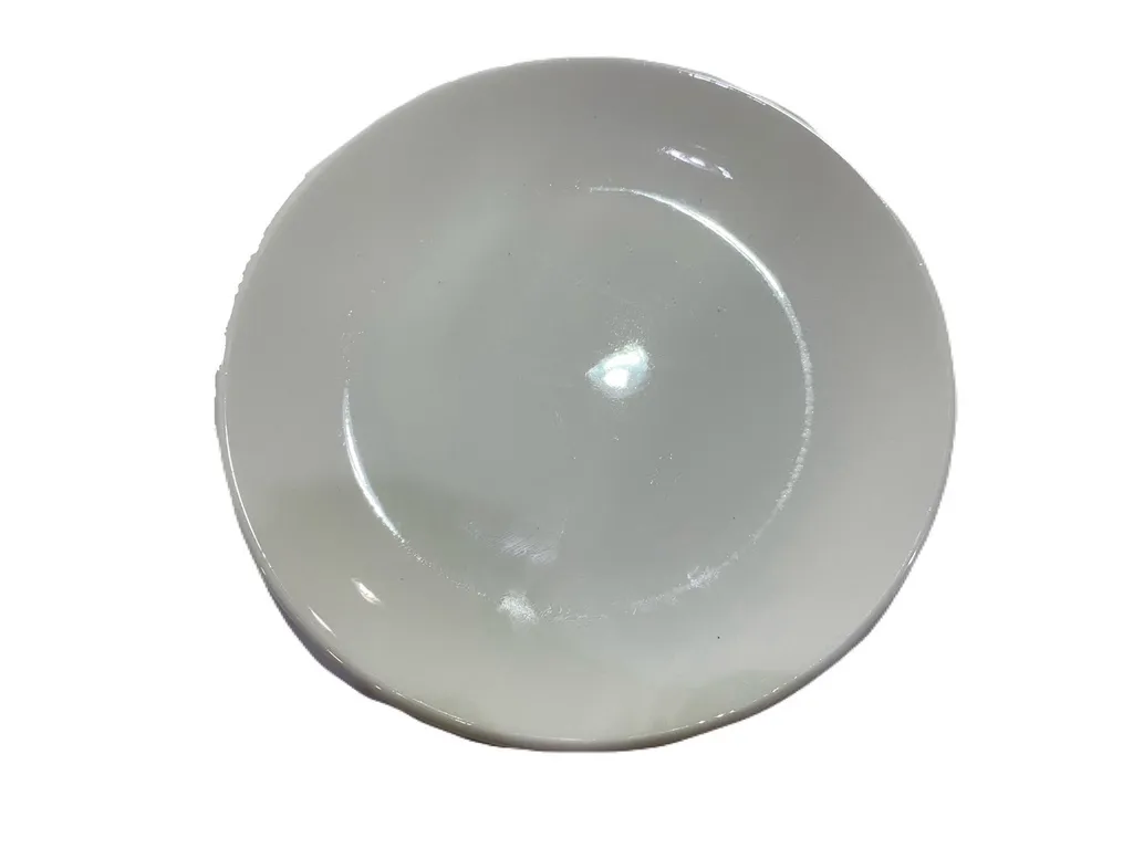 จานใบบัวตื้น 6" พอร์ซเลน (1x100)