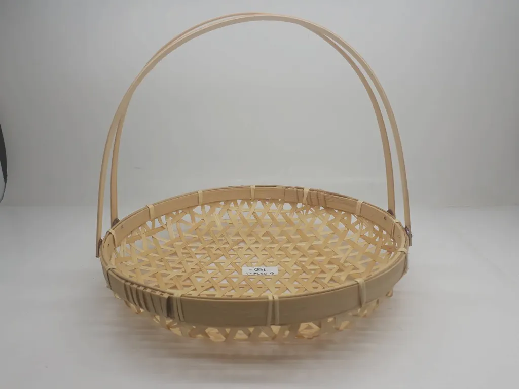 B5274-2 ถาดกลมมีหูหิ้ว (27ซม.)