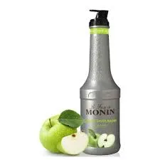 (B) puree Green Apple 1 l. Monin