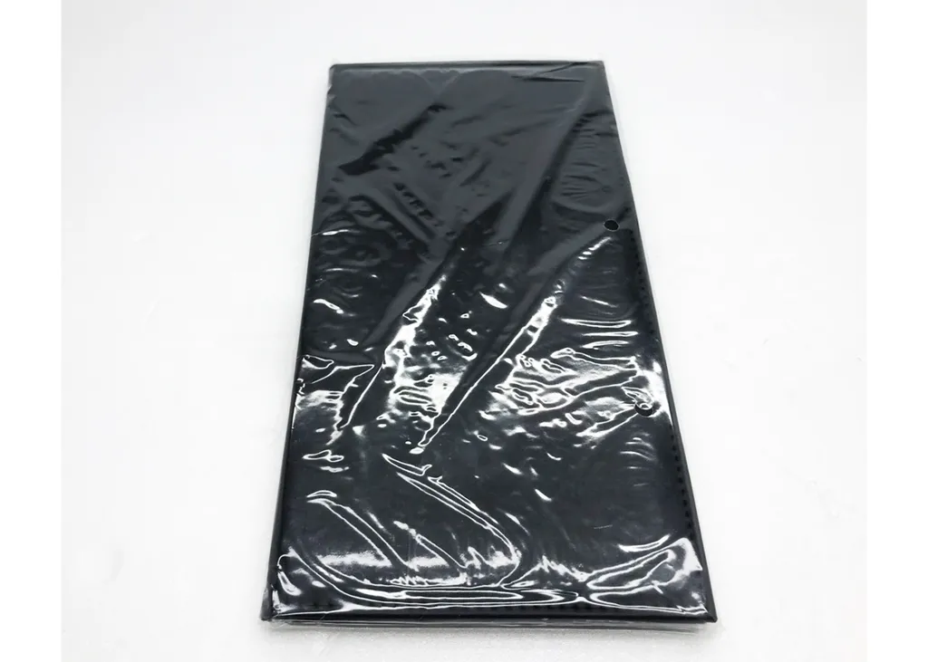 MENU#20 แฟ้มเมนูอาหารพิมพ์ A4 สีดำ