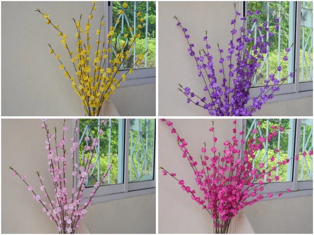 ดอกเหมยเล็ก คละสี