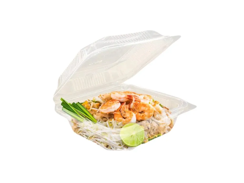 NT-LB500S กล่องพีพีฝาปิดล็อกในตัว 1100ml.สีใส (1*25*12)