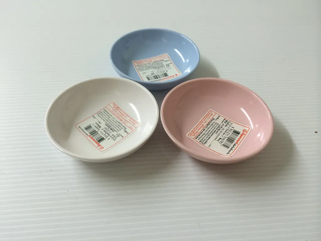 D110-3 ถ้วยน้ำปลา 3" ครีมขาว (1x144)