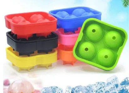 (D) ที่ทำน้ำแข็งกลม ICE BALL พลาสติก 4 ช่อง