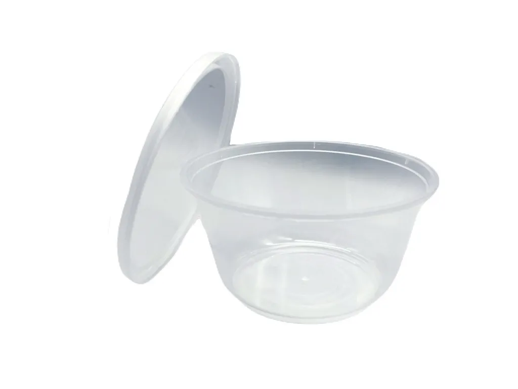 GW-999B ชามพลาสติกพร้อมฝาใส 900 ml.(1*25*20)