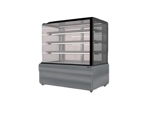 SKS-1207Z ตู้แช่เค้กกระจกตรง 3 ชั้น (120*73*132cm.)