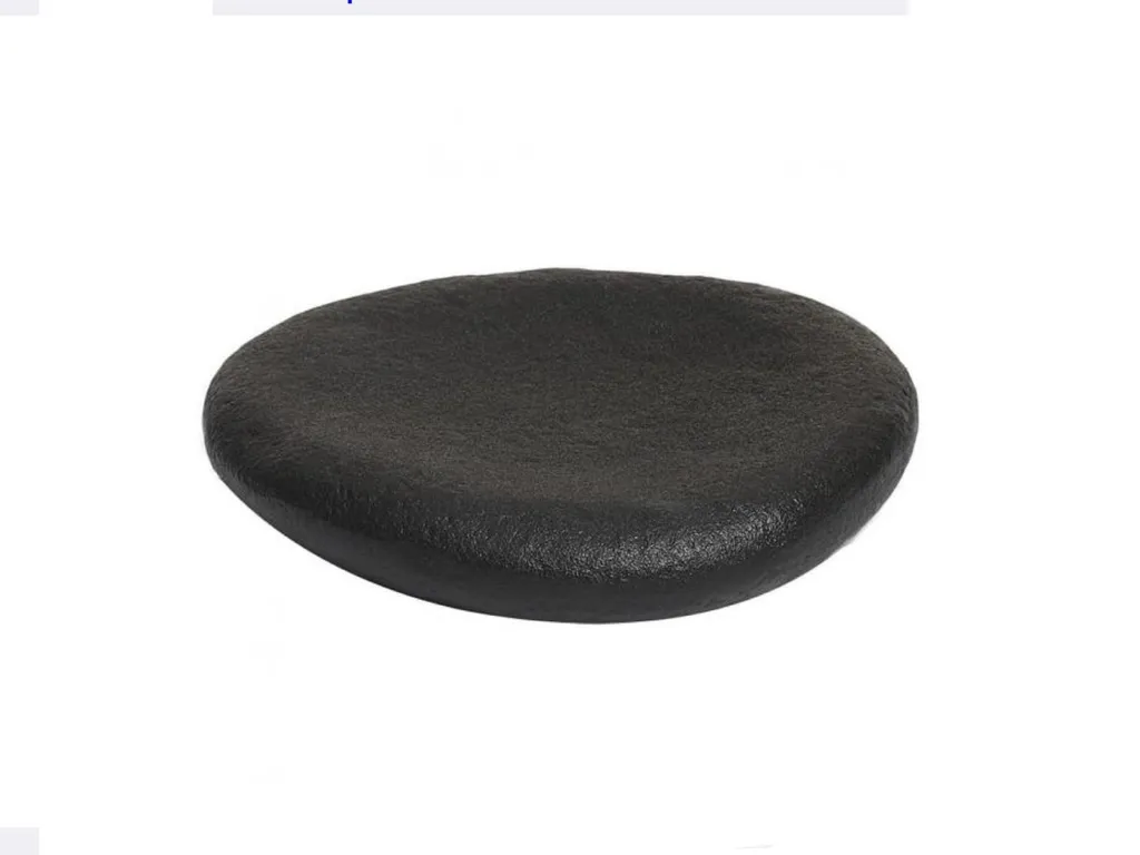 จานเสิร์ฟกรมลายหินดำ 25 ซม. #CRM0878