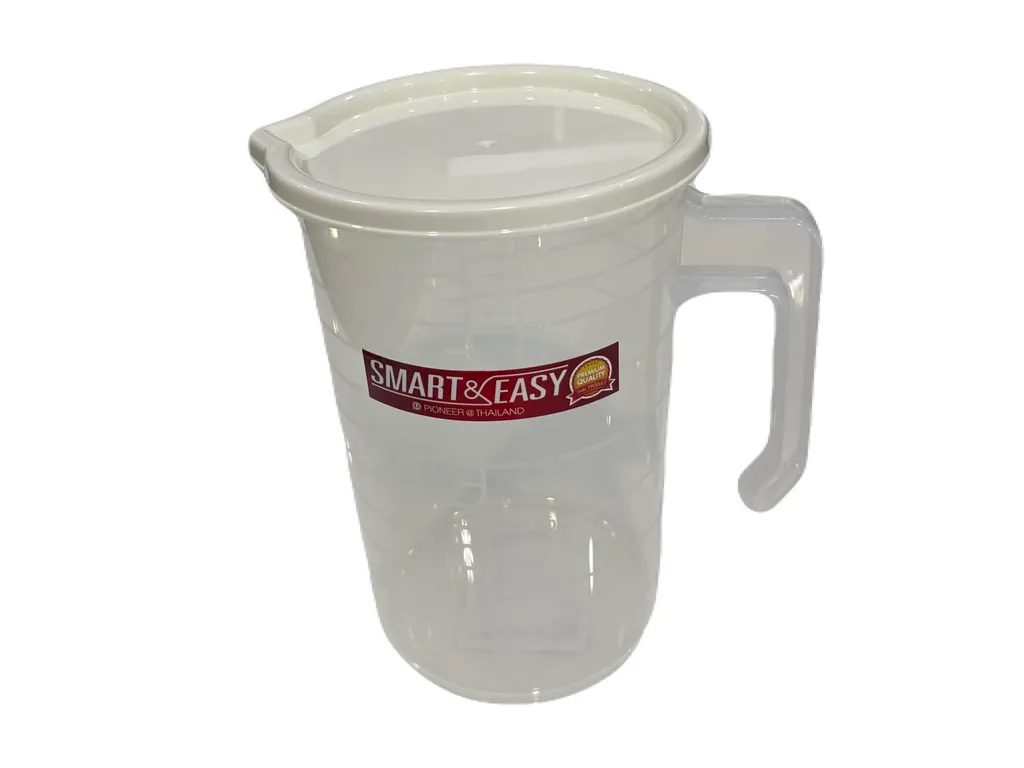 PN456 เหยือกน้ำใสพร้อมฝาปิด(PP) 2000ml.(1*24)