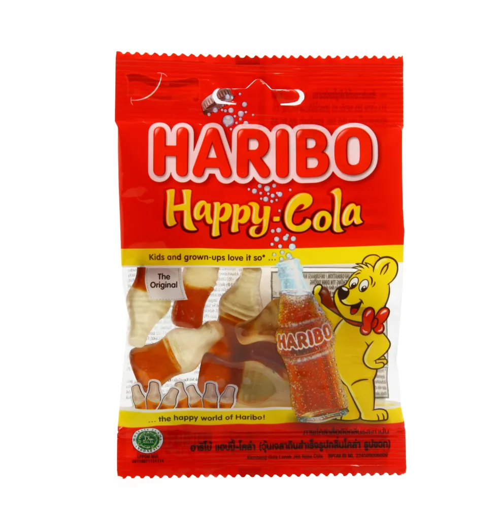 พิเศษE/ฮาริโบ้ แฮปปี้ โคล่า 80 ก. 1*24 #90446