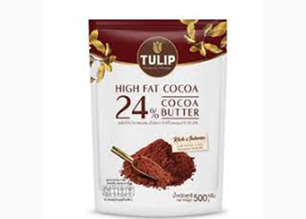 ทิวลิป ผงโกโก้สีน้ำตาลแดงเข้ม 440 กรัม 1*12 #0146721