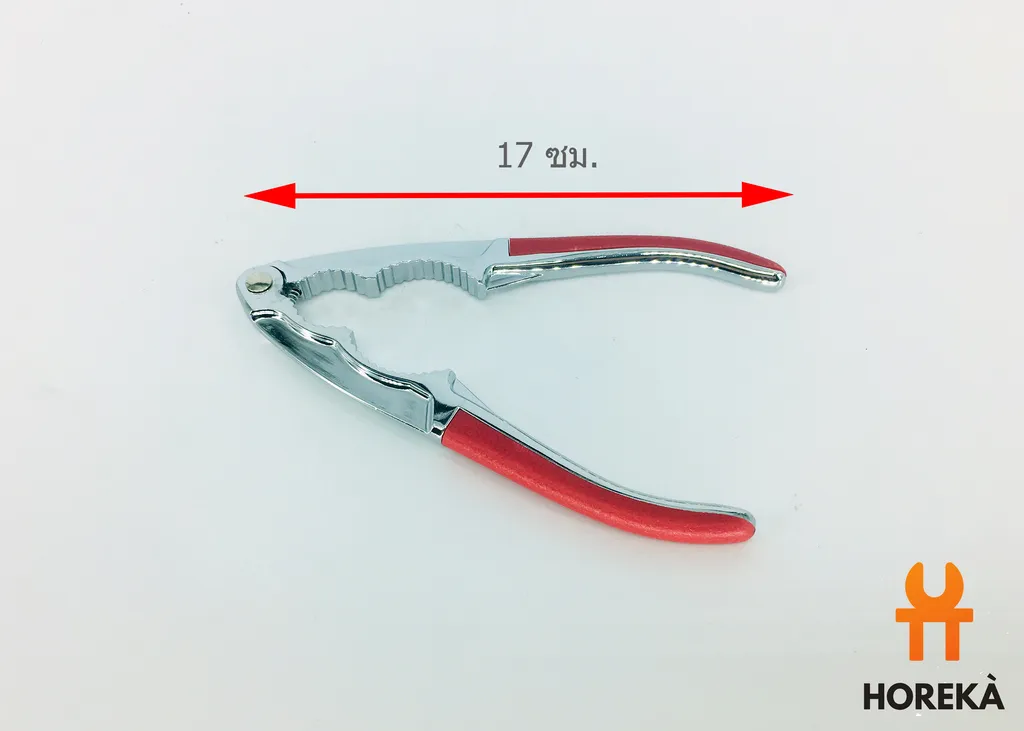 หนีบก้ามปูด้ามแดงสปริง 16 ซม. #8613