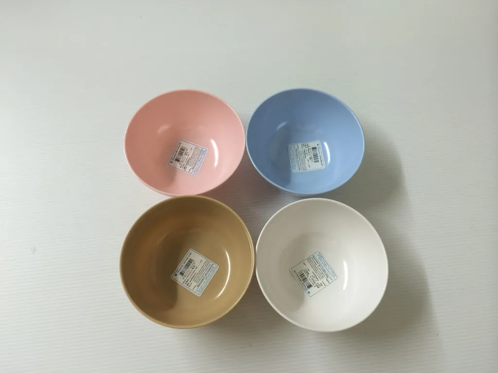 B822-4 ชามแบ่ง 4" ชมพู (1x72)