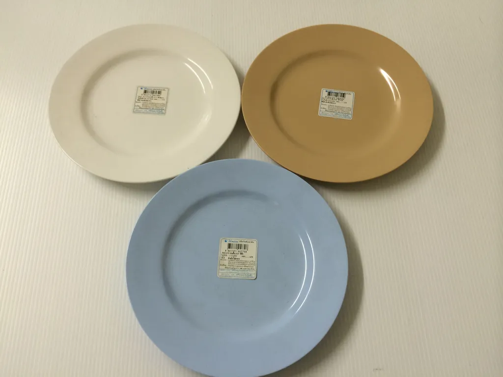 P901-6.5 จานตื้น 6.5" ฟ้า (1x12)