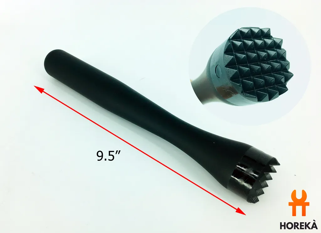 ที่ขยี้ผลไม้สีดำ 9.5"